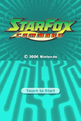 Star Fox Command (USA) screen shot title